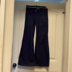 Hudson jeans wide leg low rise.  Size 2s